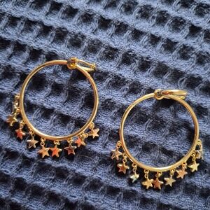 Gold Star Hoop Kendra Scott Earrings
